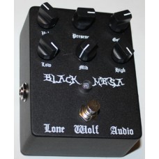 Lone Wolf Audio Effects Pedal, Black Mesa ultra high gain distortion